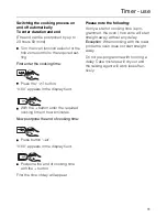 Preview for 31 page of Miele H 216 B Operating Instructions Manual