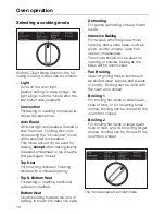 Preview for 16 page of Miele H 217 B Operating Instructions Manual