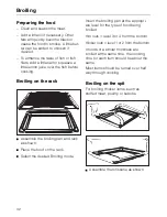 Предварительный просмотр 42 страницы Miele H 217 B Operating Instructions Manual