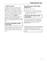 Предварительный просмотр 47 страницы Miele H 217 B Operating Instructions Manual