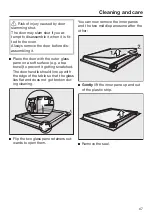 Предварительный просмотр 67 страницы Miele H 2265-1 BP Operating And Installation Instructions