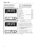 Preview for 22 page of Miele H 248 Operating Instructions Manual