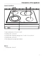 Preview for 7 page of Miele H 250 Operating Instructions Manual