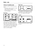 Preview for 20 page of Miele H 250 Operating Instructions Manual