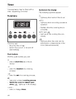 Preview for 28 page of Miele H 250 Operating Instructions Manual