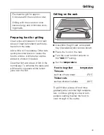 Preview for 41 page of Miele H 250 Operating Instructions Manual