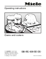 Preview for 1 page of Miele H 255 Operating Instructions Manual