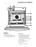 Preview for 5 page of Miele H 255 Operating Instructions Manual