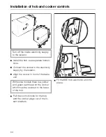 Preview for 64 page of Miele H 255 Operating Instructions Manual