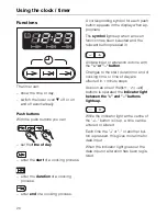 Предварительный просмотр 20 страницы Miele H 283 B2 Operating Instructions Manual