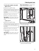 Предварительный просмотр 43 страницы Miele H 283 B2 Operating Instructions Manual