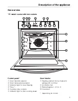 Предварительный просмотр 5 страницы Miele H 310 Operating Instructions Manual