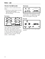 Предварительный просмотр 20 страницы Miele H 310 Operating Instructions Manual