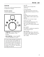 Предварительный просмотр 23 страницы Miele H 310 Operating Instructions Manual