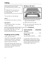 Предварительный просмотр 42 страницы Miele H 310 Operating Instructions Manual