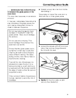 Предварительный просмотр 61 страницы Miele H 310 Operating Instructions Manual