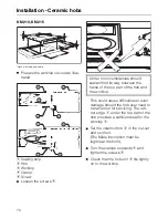 Предварительный просмотр 70 страницы Miele H 310 Operating Instructions Manual