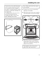 Предварительный просмотр 75 страницы Miele H 310 Operating Instructions Manual