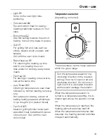 Preview for 19 page of Miele H 333 Operating Instructions Manual