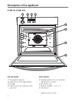 Preview for 4 page of Miele H 334 B KAT Operating Instructions Manual