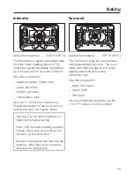 Предварительный просмотр 23 страницы Miele H 350-2 B Operating Instructions Manual