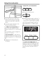 Предварительный просмотр 28 страницы Miele H 350-2 B Operating Instructions Manual