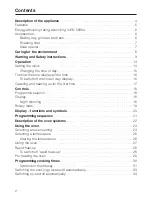 Preview for 2 page of Miele H 353 Operating Instructions Manual