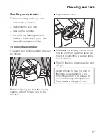 Preview for 57 page of Miele H 353 Operating Instructions Manual