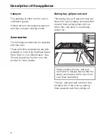 Preview for 8 page of Miele H 357 Operating Instructions Manual