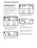 Preview for 34 page of Miele H 357 Operating Instructions Manual