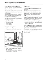 Preview for 46 page of Miele H 357 Operating Instructions Manual