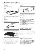 Предварительный просмотр 10 страницы Miele H 373-2 B Operating Instructions Manual