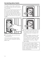 Предварительный просмотр 70 страницы Miele H 373-2 B Operating Instructions Manual