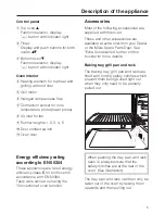 Preview for 5 page of Miele H 378 B2 Operating Instructions Manual