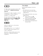 Preview for 27 page of Miele H 378 B2 Operating Instructions Manual