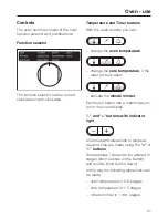 Предварительный просмотр 21 страницы Miele H 387-1 B KAT Operating Instructions Manual