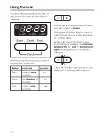 Предварительный просмотр 16 страницы Miele H 387-1 BP KAT Operating Instructions Manual