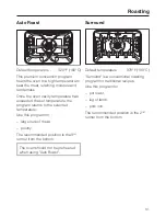 Предварительный просмотр 31 страницы Miele H 387-1 BP KAT Operating Instructions Manual