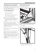 Предварительный просмотр 47 страницы Miele H 387-1 BP KAT Operating Instructions Manual