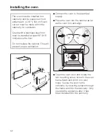 Предварительный просмотр 62 страницы Miele H 387-1 BP KAT Operating Instructions Manual