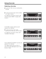 Предварительный просмотр 22 страницы Miele H 394 Operating Instructions Manual