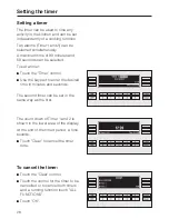 Предварительный просмотр 28 страницы Miele H 394 Operating Instructions Manual