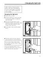 Предварительный просмотр 55 страницы Miele H 394 Operating Instructions Manual