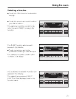 Preview for 23 page of Miele H 397 BP2 Operating Instructions Manual