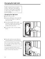 Предварительный просмотр 68 страницы Miele H 397 BP2 Operating Instructions Manual