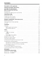 Preview for 2 page of Miele H 4010 BM Operating Instructions Manual