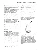 Preview for 9 page of Miele H 4010 BM Operating Instructions Manual