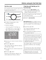 Preview for 13 page of Miele H 4010 BM Operating Instructions Manual