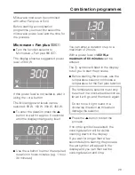 Preview for 29 page of Miele H 4010 BM Operating Instructions Manual