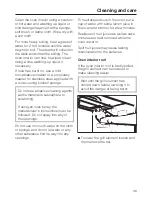 Preview for 49 page of Miele H 4010 BM Operating Instructions Manual